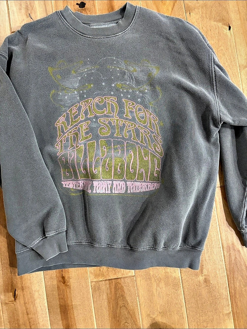 Billabong Graphic Gray Sweatshirt